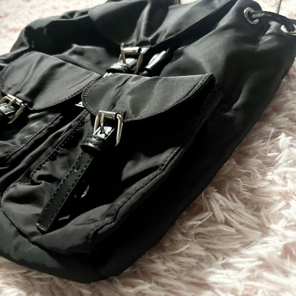 Gothic Grunge Punk Gorpcore Backpack Utility Bondage Dominatrix Skater Cargo - Picture 4 of 6